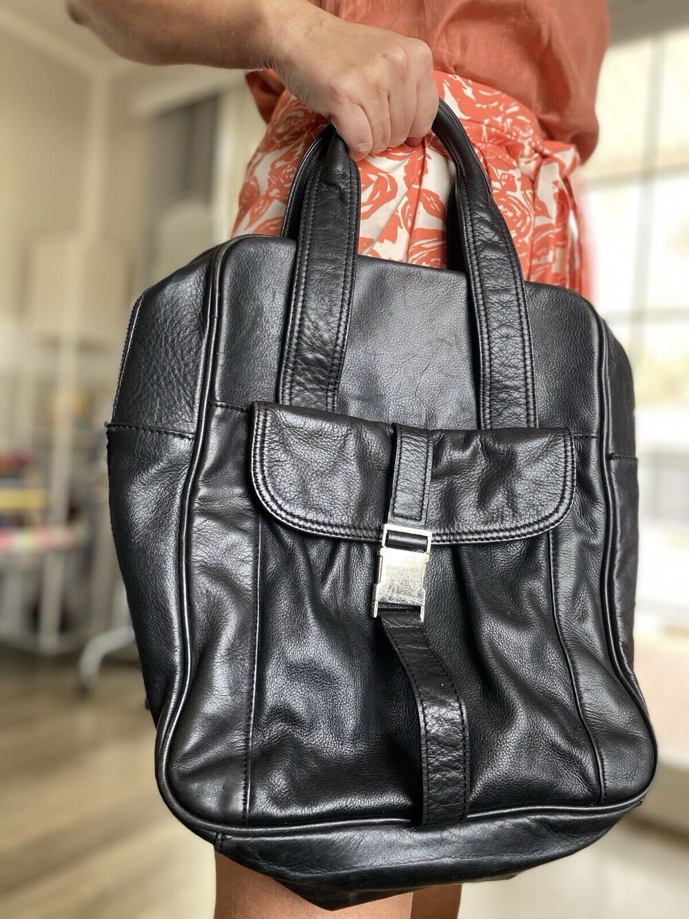 KENNETH COLE Oblong Satchel Handbag